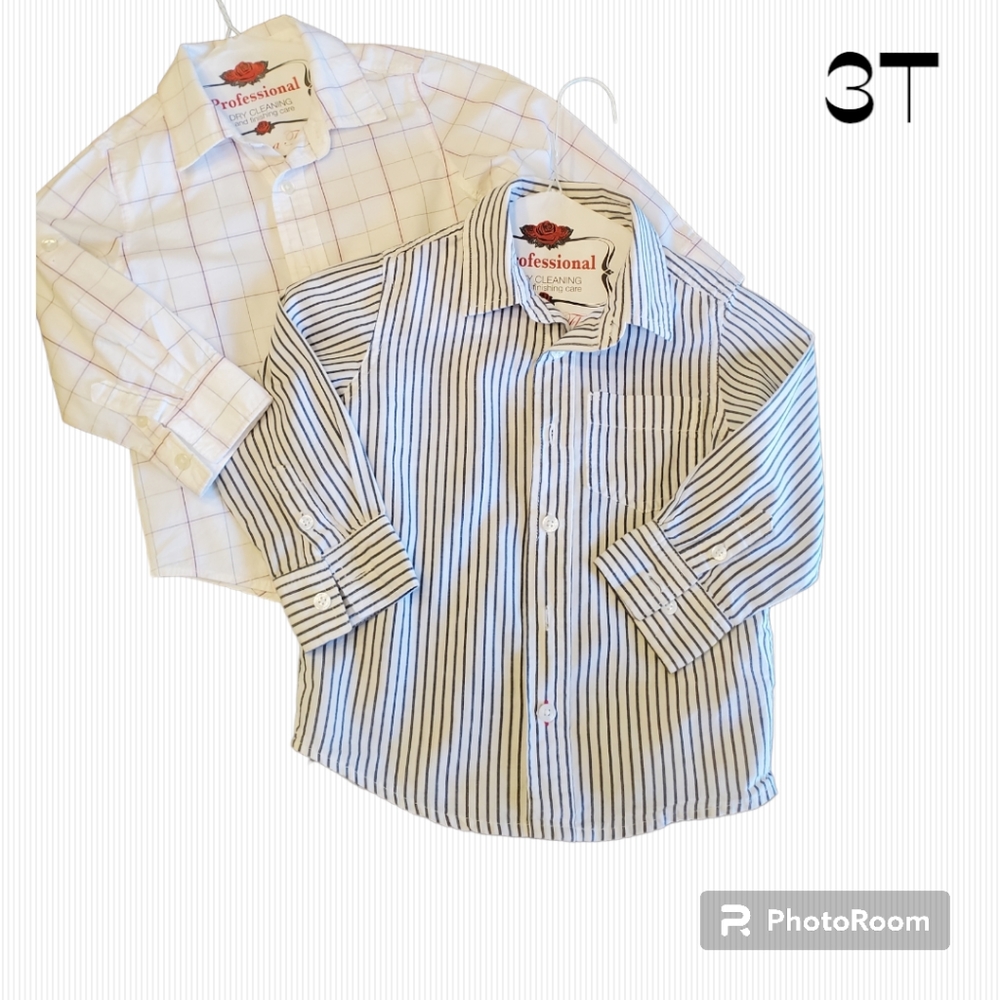 Baby Gap & Old Navy Boy's Toddler Button Down Shirts sz 3T
